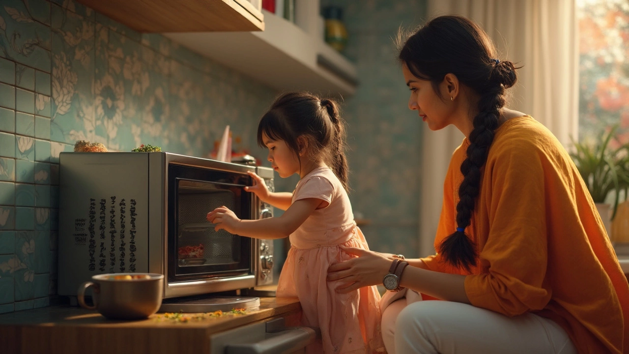 Why You Shouldn't Stand in Front of a Microwave
